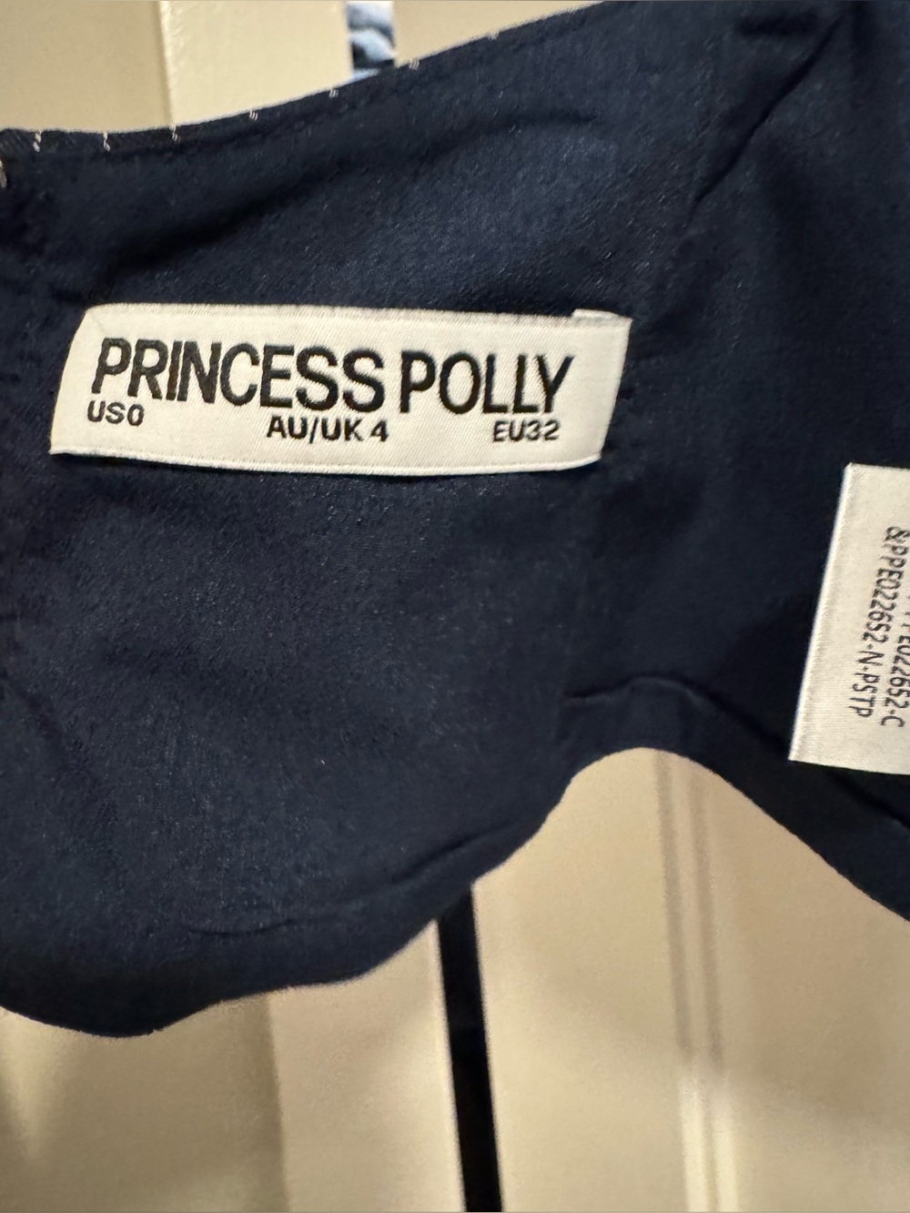 Princess Polly Briana Set in Navy Pinstripe - Picture 7 of 9